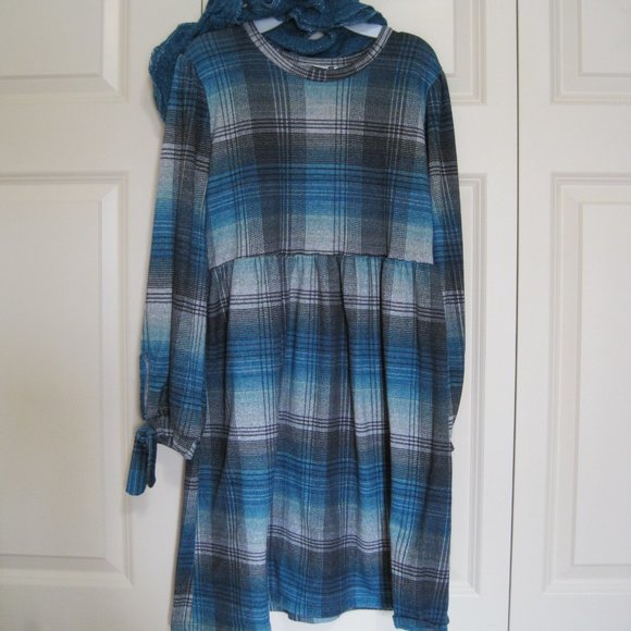 Knitworks dress & scarf sz XL girls - Picture 6 of 6